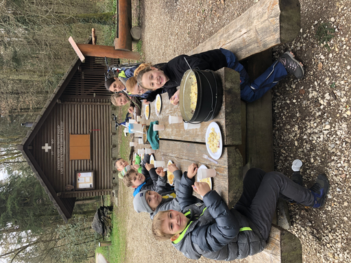 Kochen im Wald